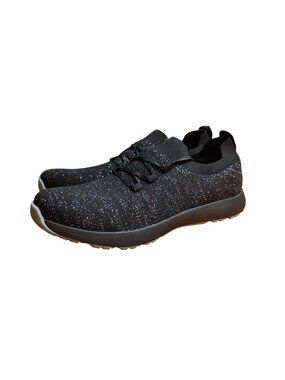 Traq By Alegria Women's Froliq Smart Nursing Shoe Size 9 Black Glitter FRO-5002